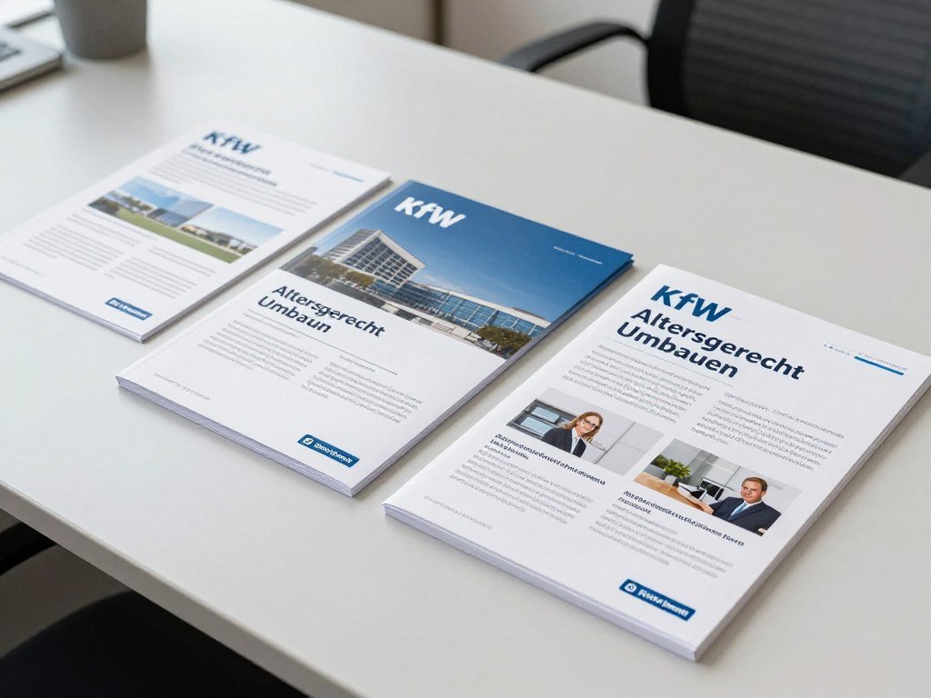 Beispielhafte Grafik für KfW Förderungsprospekte - KI generiert