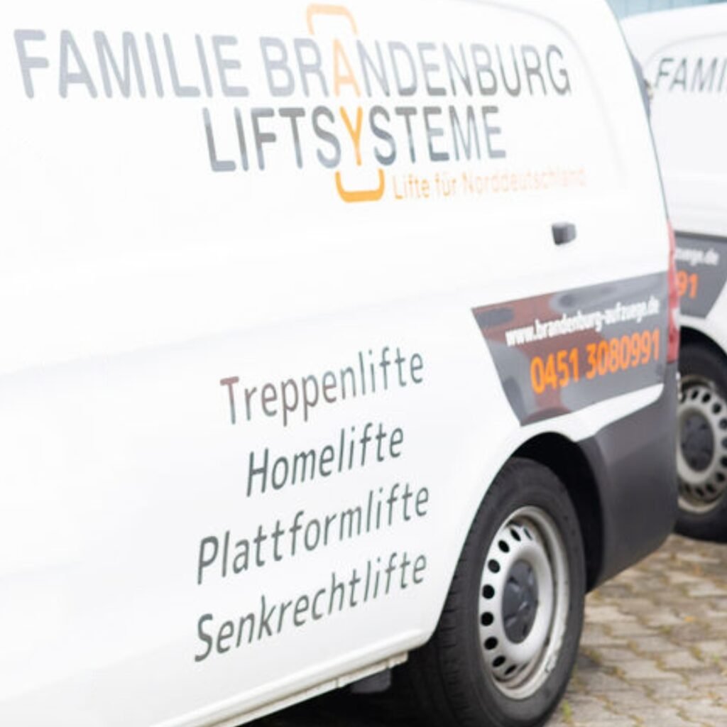 Brandenburg Liftsysteme ist für Sie in Flensburg unterwegs