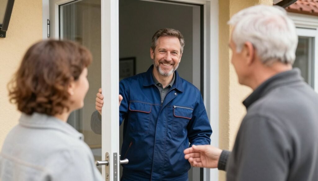 Unsere Flensburger Treppenlift-Fachkräfte im Einsatz